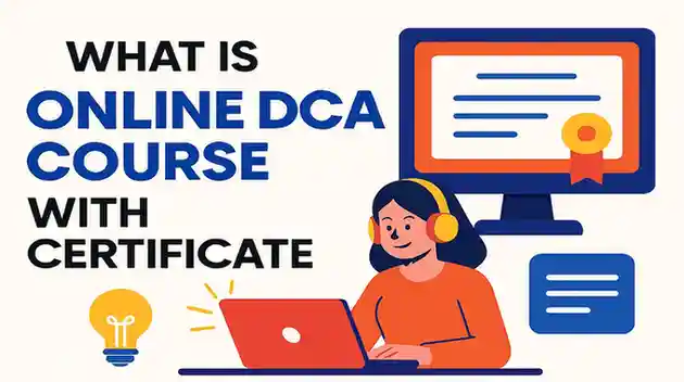 what is online dca course