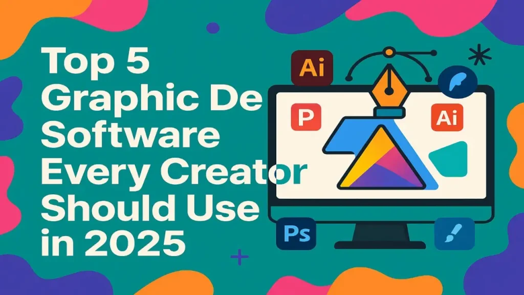 top 5 graphic design software