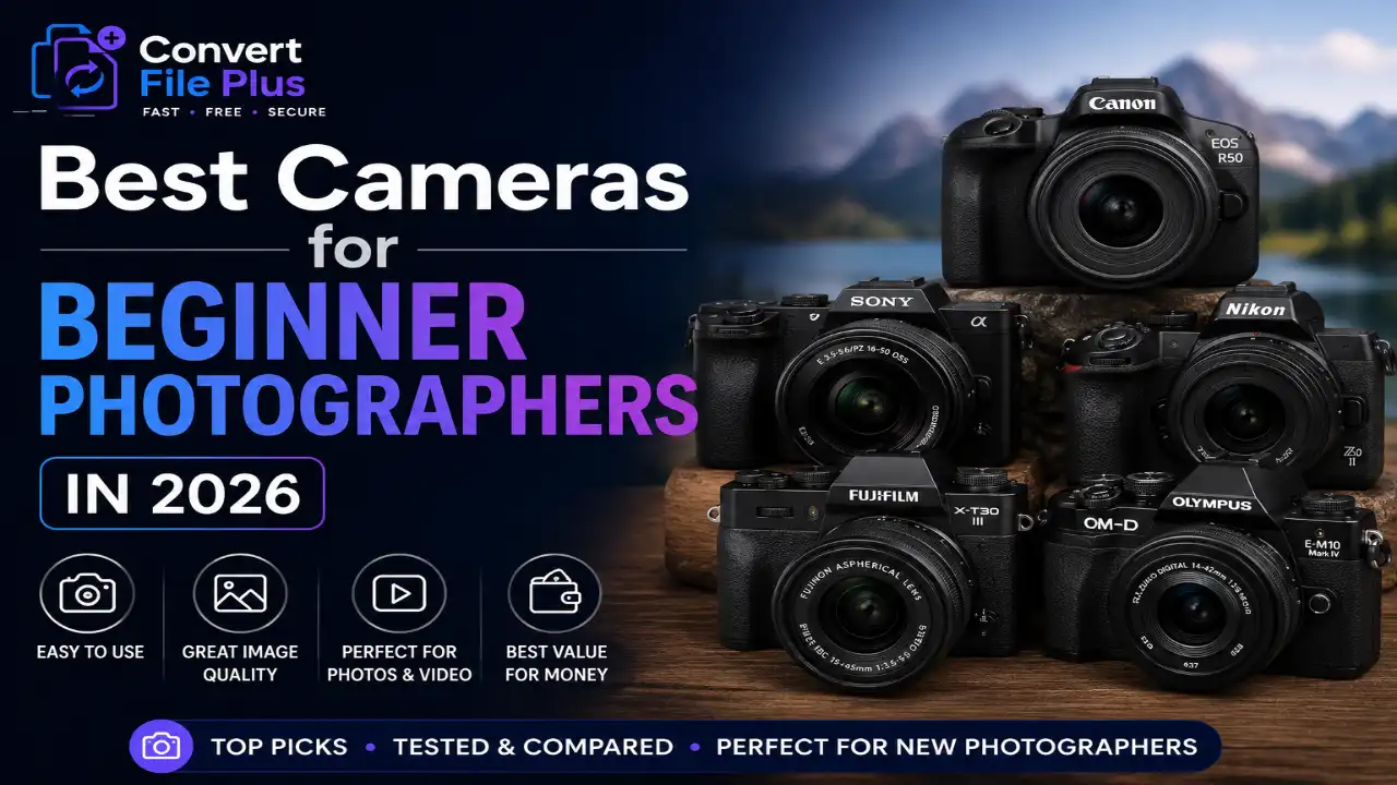 Top beginner cameras in 2026 including Canon, Sony, Nikon and Fujifilm, tested and compared for image quality, video performance and ease of use.