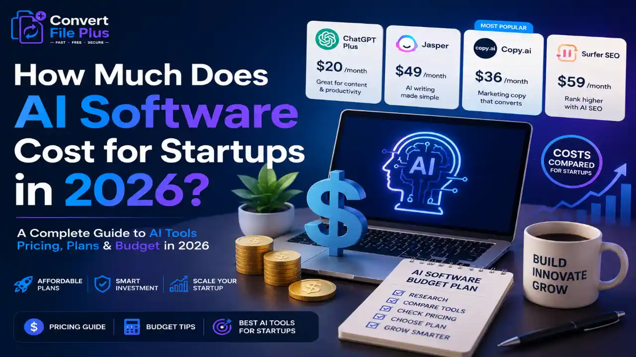 Wondering how much AI software costs in 2026? Compare pricing, free vs. paid plans, and discover the best AI tools for every startup budget.