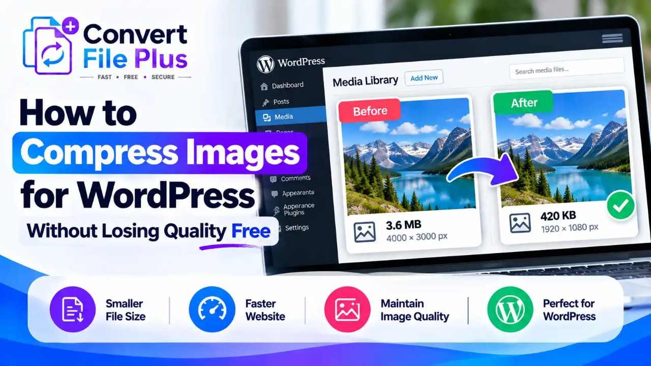 How to Compress Images for WordPress Without Losing Quality Free