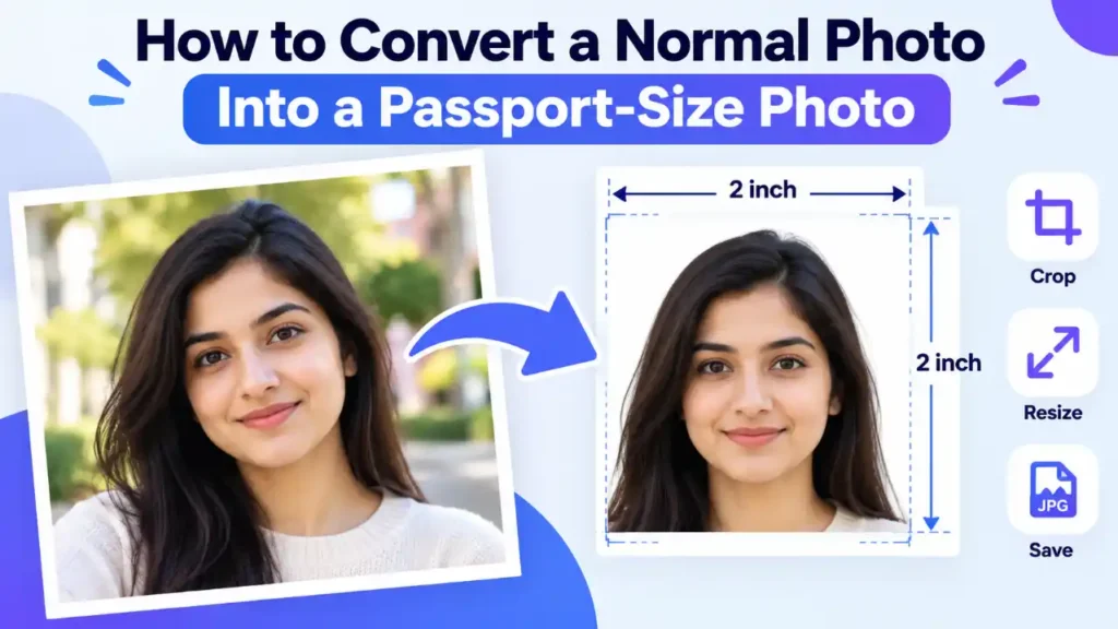 convert photo to passport size