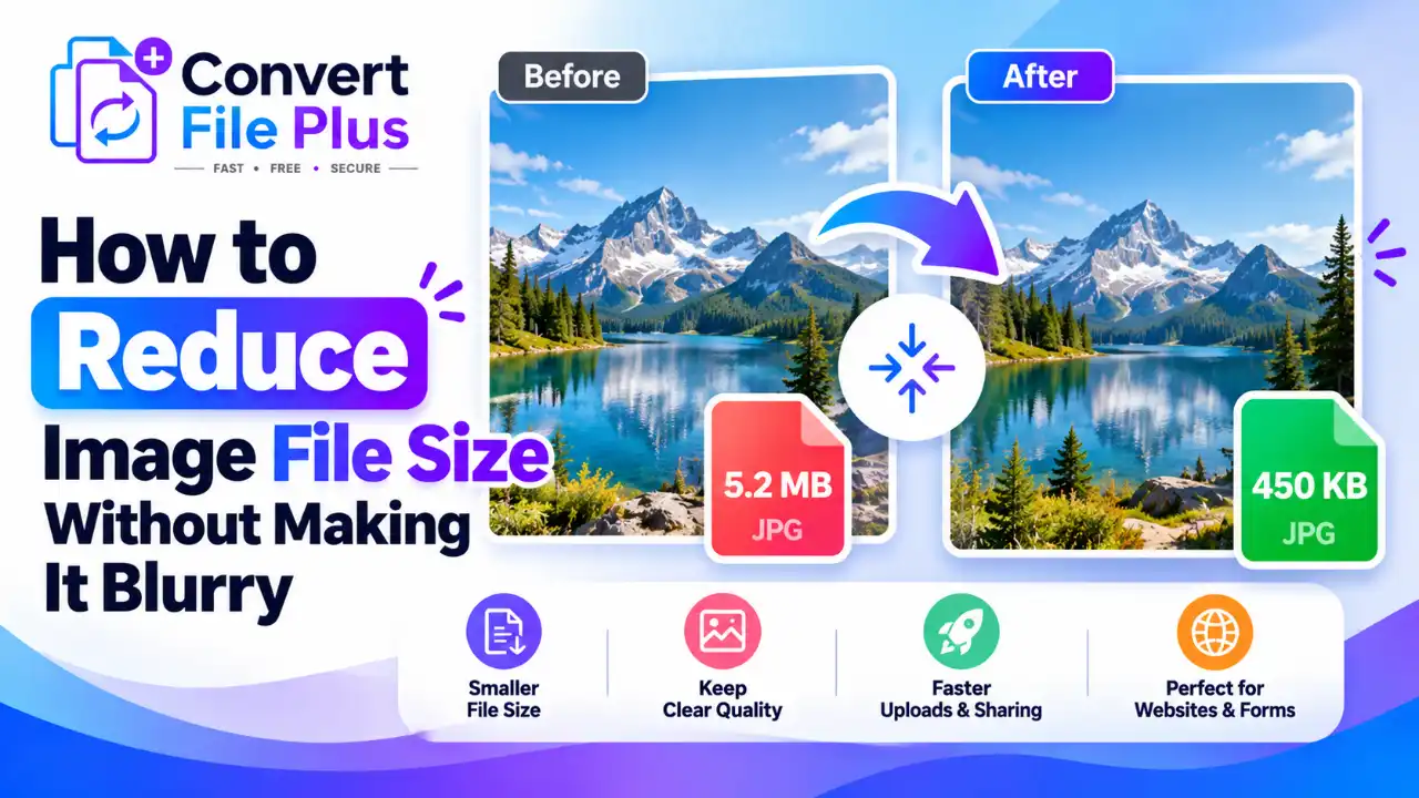 How to Reduce Image File Size Without Making It Blurry