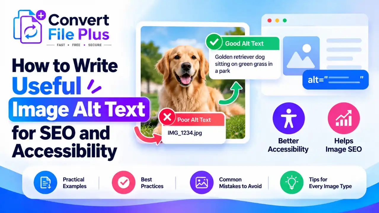 How to Write Useful Image Alt Text for SEO and Accessibility